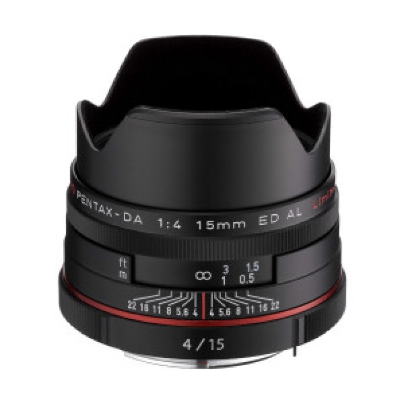 Pentax HD DA 15mm f/4 ED AL Limited Black