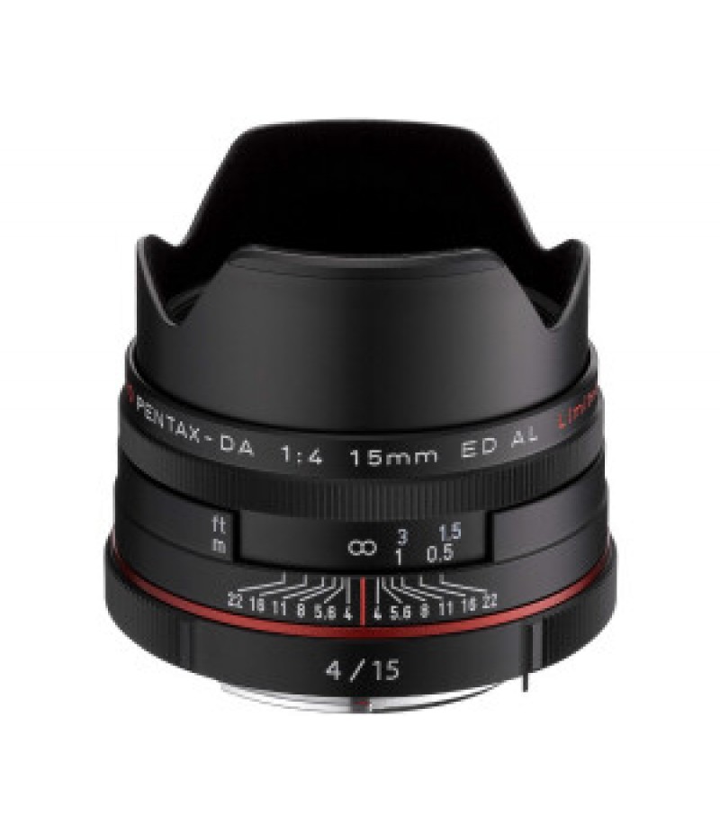 Pentax HD DA 15mm f/4 ED AL Limited Black