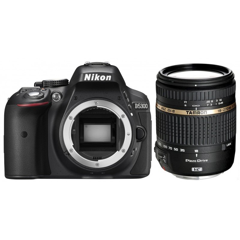 Nikon D5300 + Tamron 18-270mm PZD