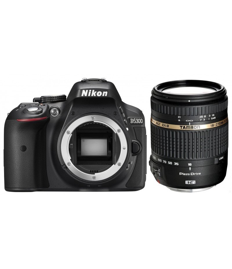 Nikon D5300 + Tamron 18-270mm PZD