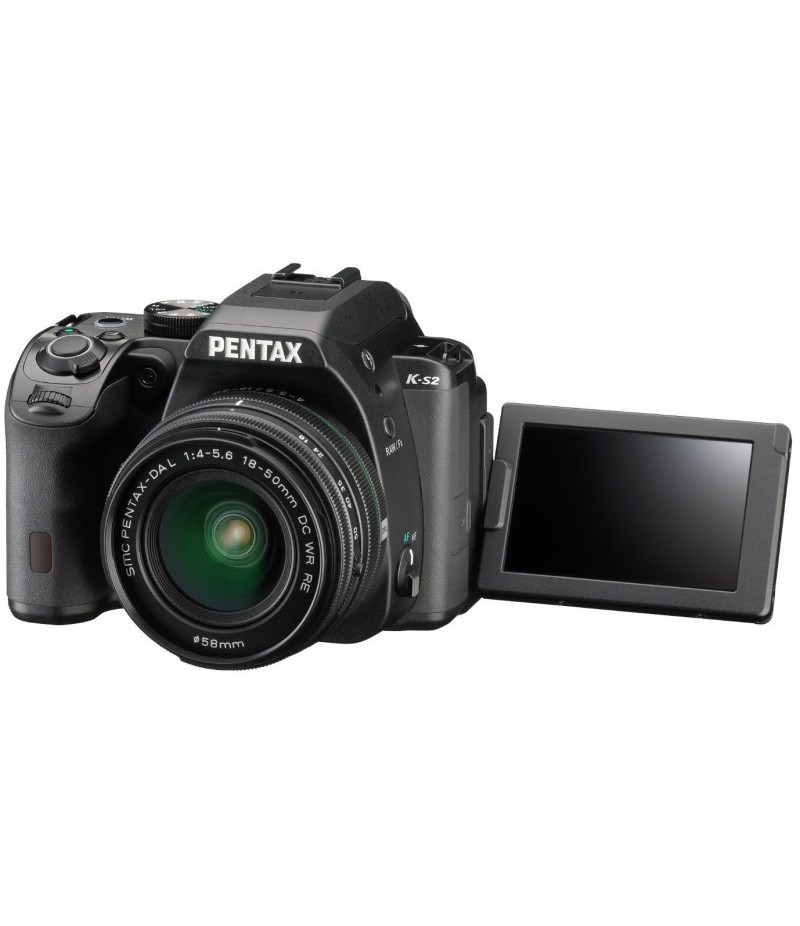 Pentax K-S2 Black + 18-50mm + 50-200mm