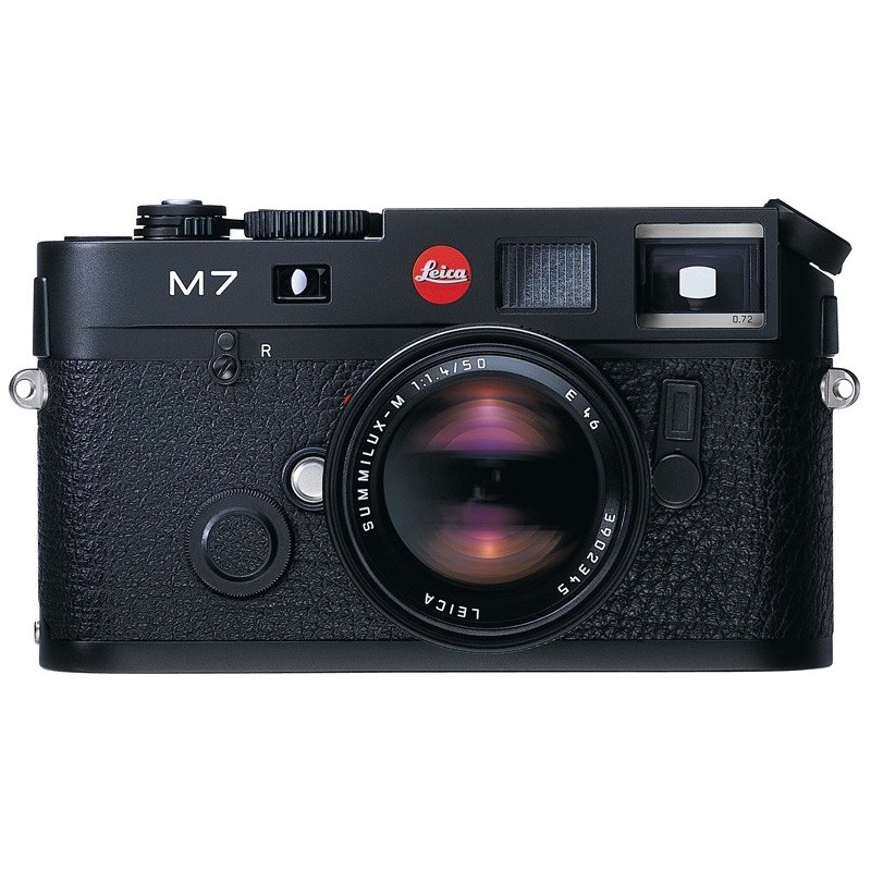 Leica M7 0,72x Black Chrome Finish