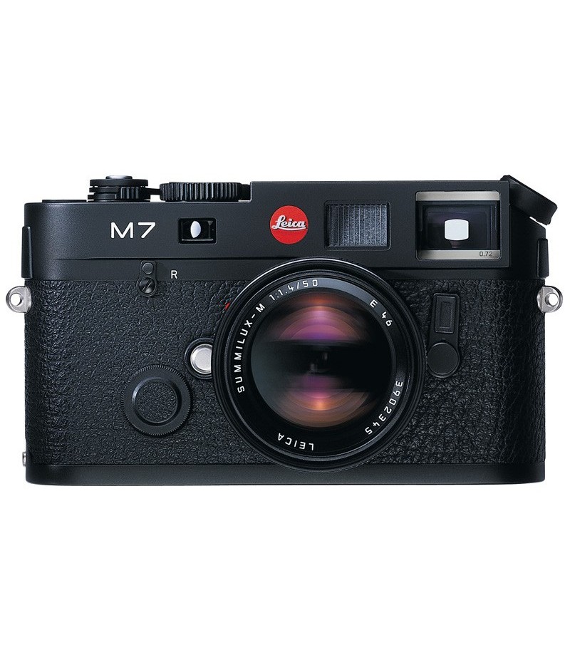 Leica M7 0,72x Black Chrome Finish