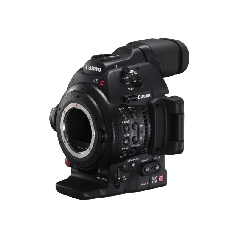 Canon EOS C100 Mark II Cinema Body (Lens not included)