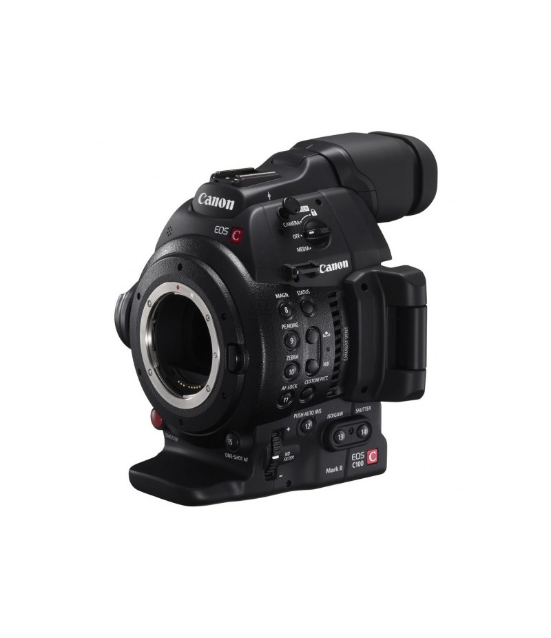 Canon EOS C100 Mark II Cinema Body (Lens not included)